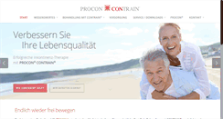 Desktop Screenshot of procon-contrain.de