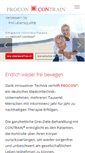 Mobile Screenshot of procon-contrain.de